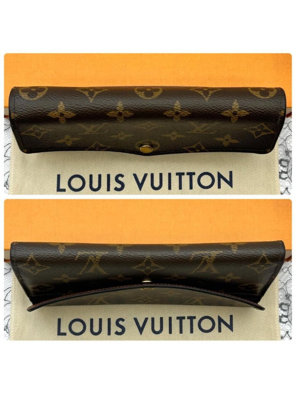 Louis Vuitton Monogram Portefeuille Sarah Wallet - Picture 3 of 9